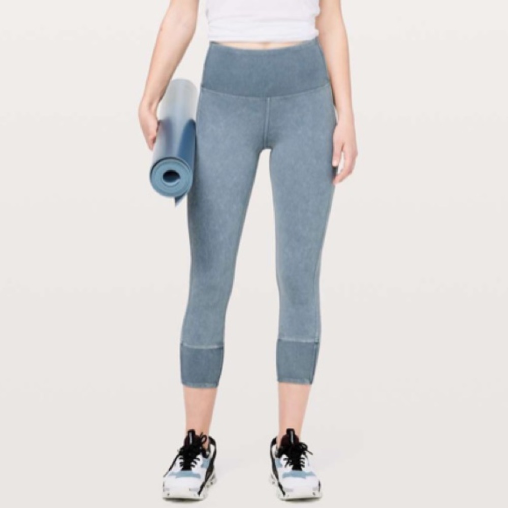 Lululemon Wunder Under Crop 23" *Ribbed